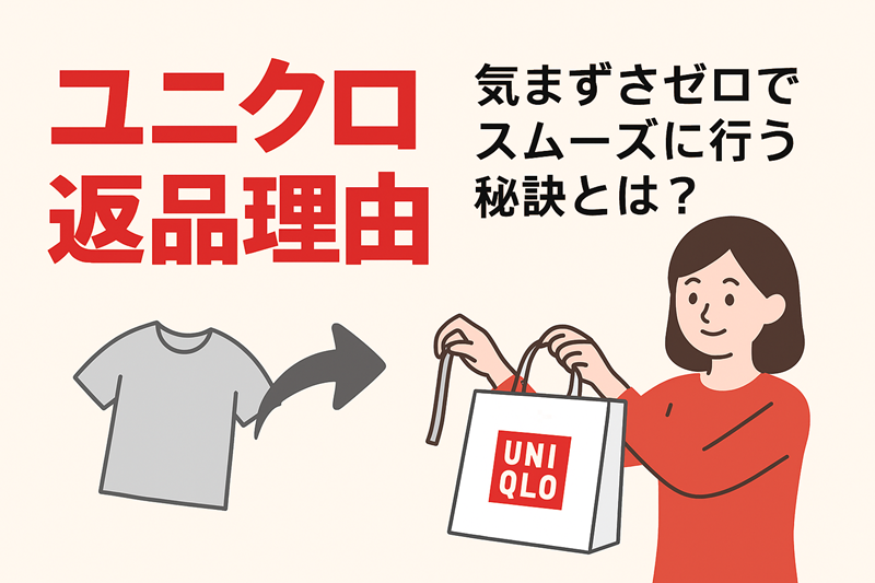 ユニクロ返品理由！気まずさゼロでスムーズに行う秘訣とは？