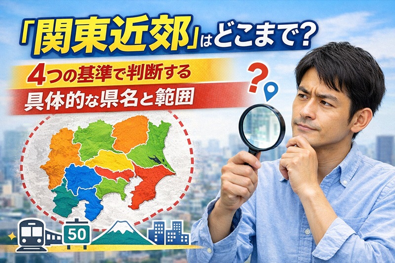 「関東近郊」はどこまで
